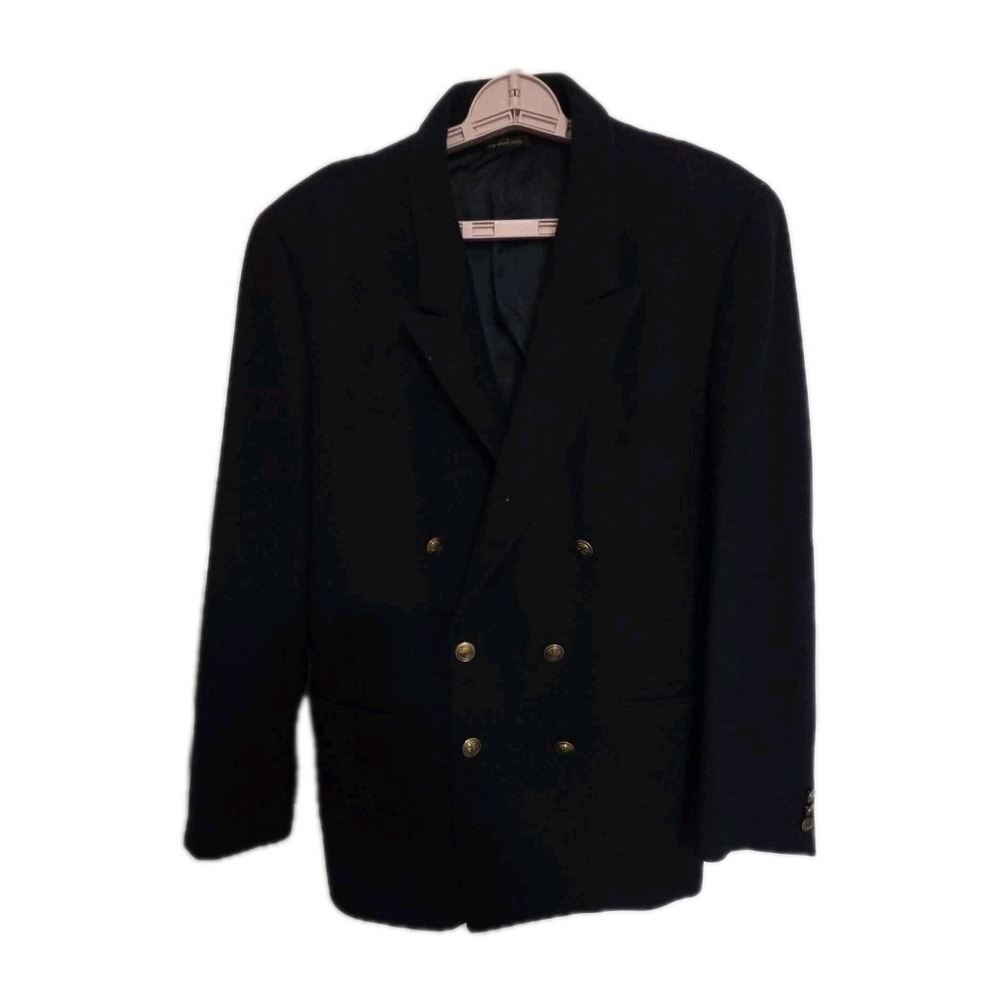 Egon Von Furstenberg Blazer Men's 42R‎ Blue Two Button